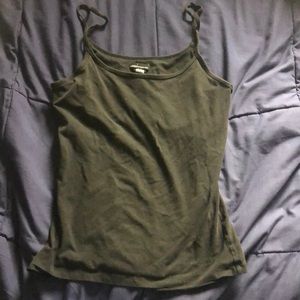 Black Spaghetti Strap Tank
